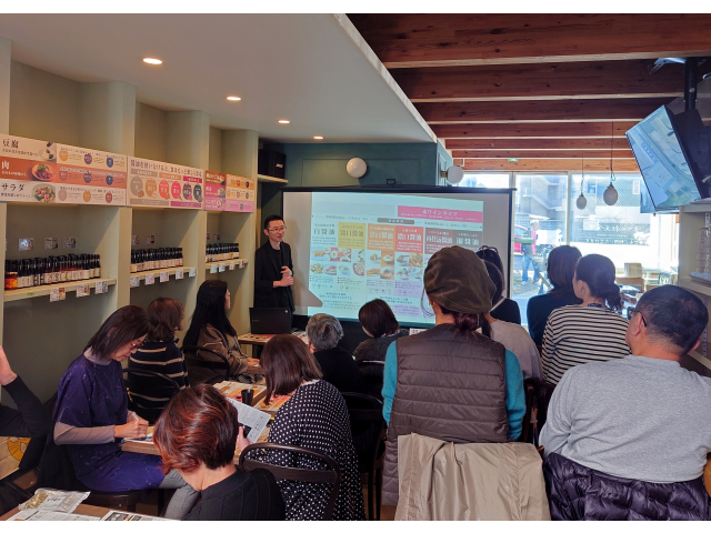 前回の醤油基礎講座の様子