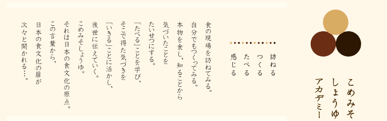こめみそしょうゆアカデミー